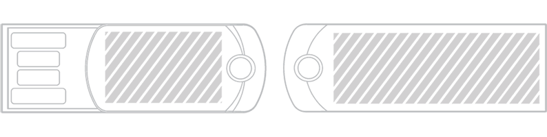 USB隨身行動碟 網版印刷