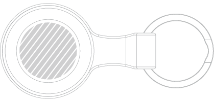 AirTag保護殼 網版印刷