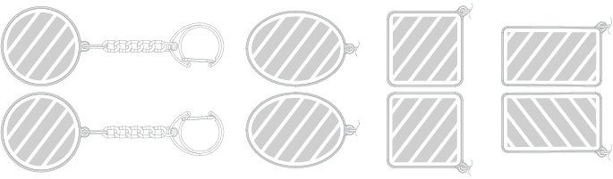 鑰匙圈 網版印刷