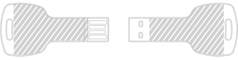 USB隨身行動碟 激光雕刻