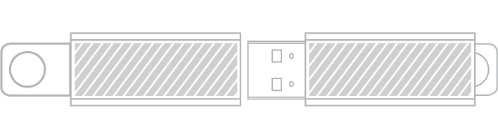 USB隨身行動碟 網版印刷