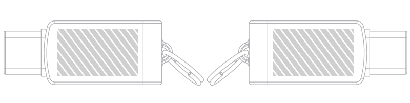 USB隨身行動碟 網版印刷