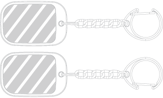 鑰匙圈 網版印刷