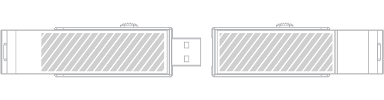 USB隨身行動碟 網版印刷