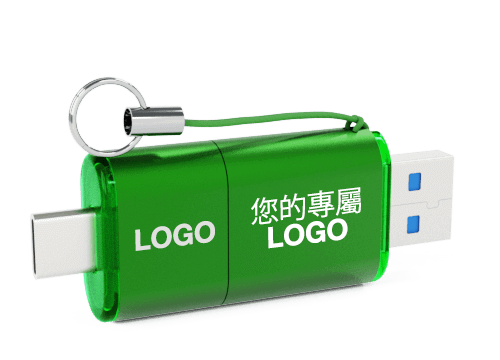 Shift - 帶有USB-C連接器的客製USB隨身碟