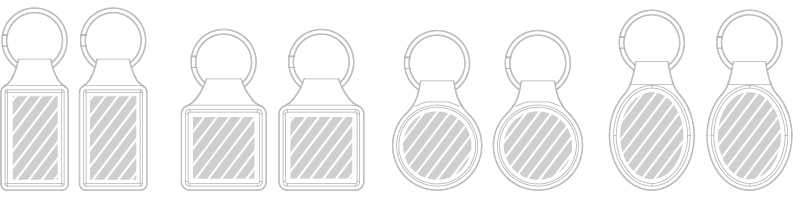 鑰匙圈 網版印刷