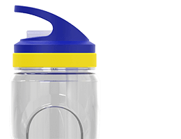 顏色混合是可能的。為不同的部分選擇2種不同的標準顏色。